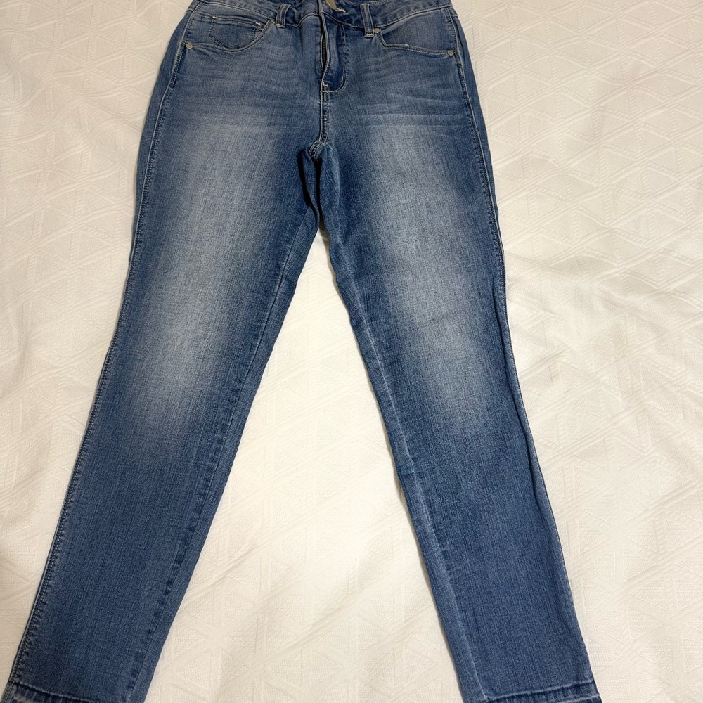 1822 Denim Blue Straight Leg Jeans